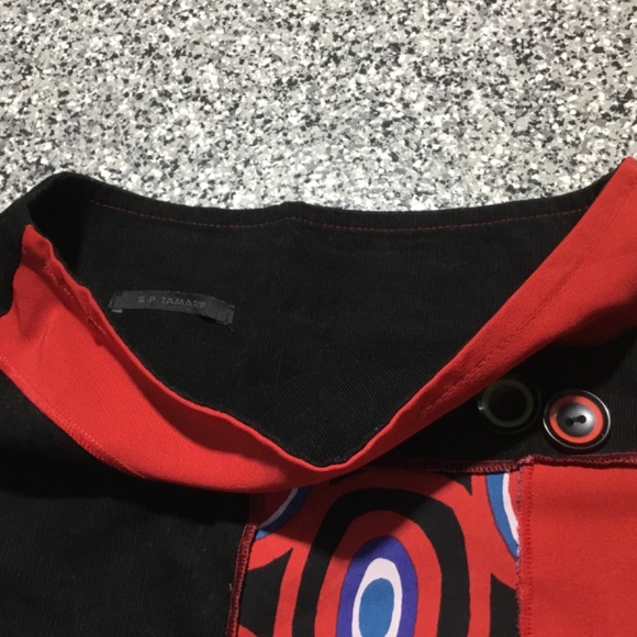 R.P. Tamar โฆ Bold Vintage Artwear Made in France Skirt (S) - Picture 3 of 7